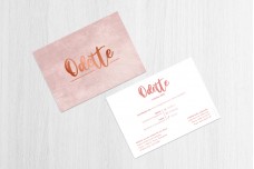 Roze met koper Roze met koper